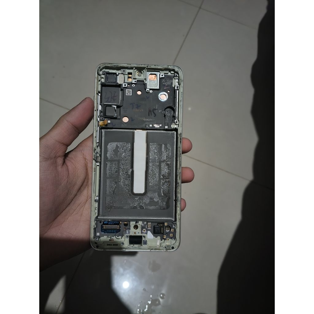 LCD Ori Copotan S21 FE 5G Minus Garis