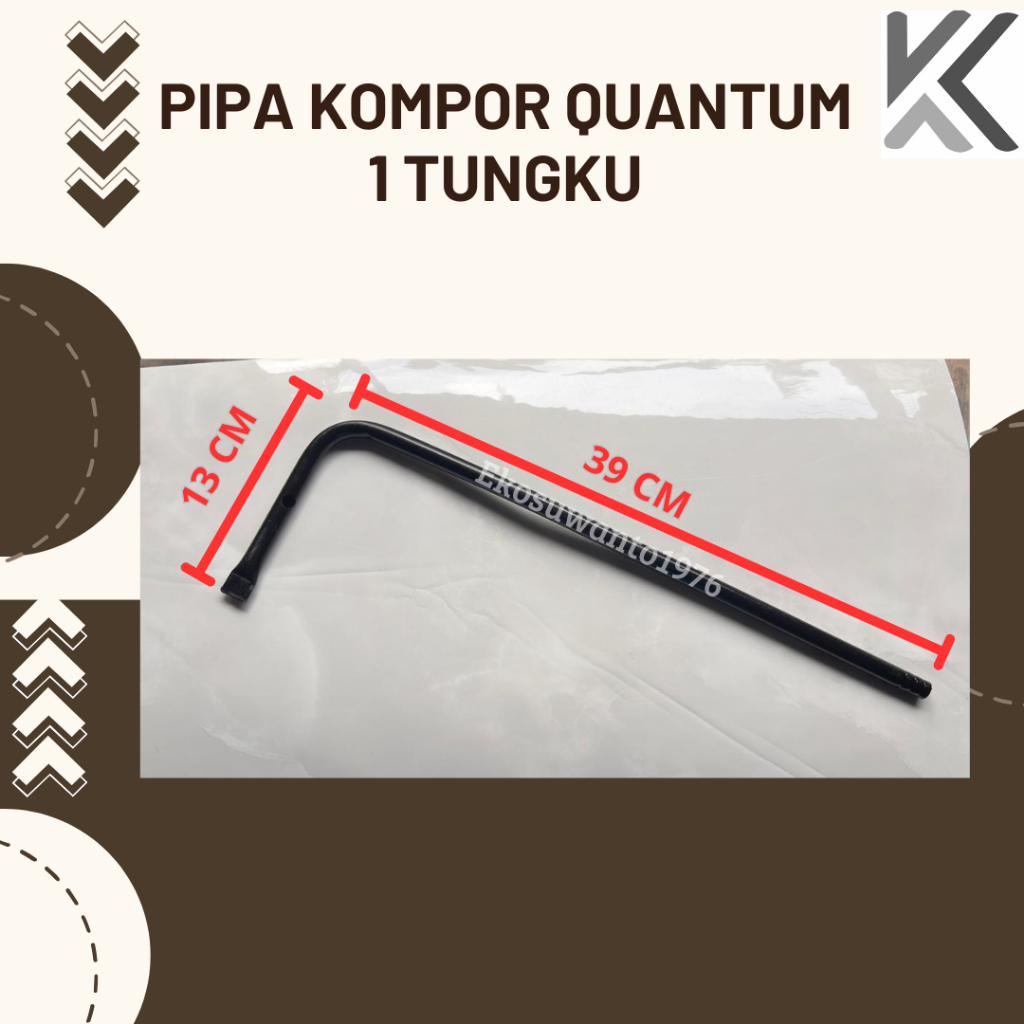 (Quantum) Pipa Kompor Quantum 1 tungku