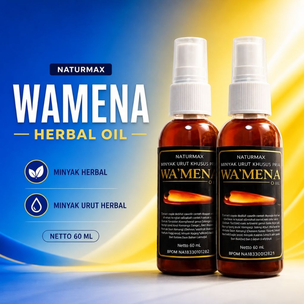 WAMENA HERBAL Oil Minyak Urut Herbal Minyak Pijat Relaksasi Tubuh