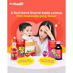 Anakonidin HARGA GROSIR Sirup Obat Batuk & Pilek Untuk Anak. Meringankan Batuk Dan Pilek Tanpa Alkoh