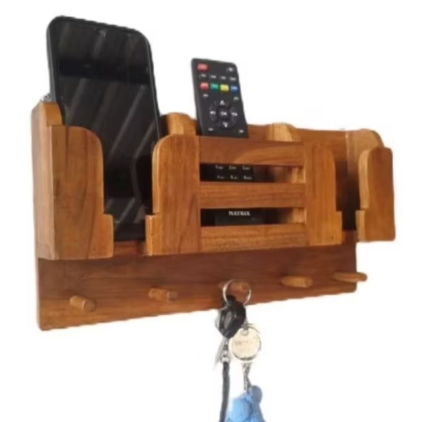 rak hp rak tempat case hp,rak holder kayu jati