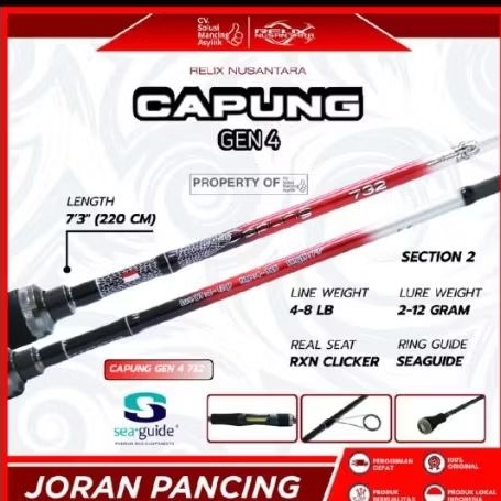 joran relix capung gen 4 # 622  # 662 # 702 # 732 # 762 # 632 gen 2# 832 # 902