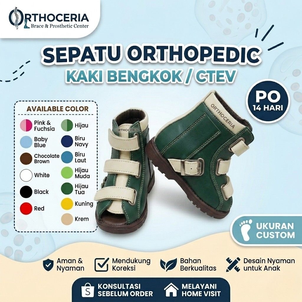 sepatu ortopedi anak anak