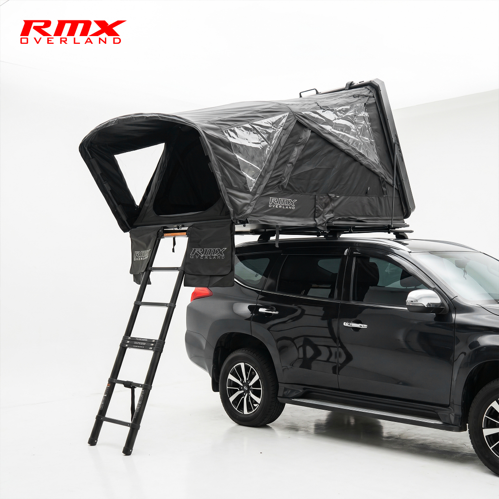 RMX Overland Roof Tent / Rooftop Tent Mobil Inspired 135 Hard Shell Premium - Tenda Atap Mobil