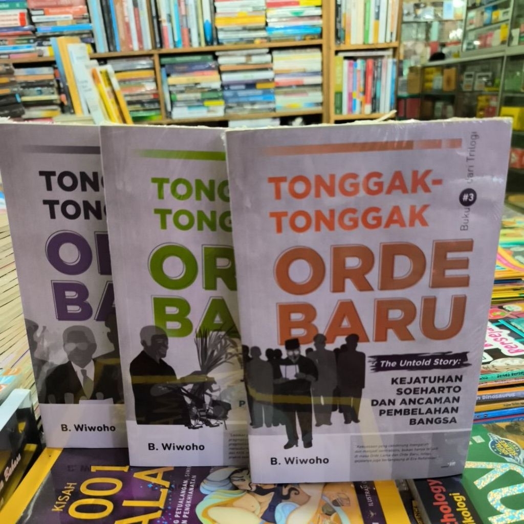 Original. 1 Set ( 3 Buku ) Tonggak -Tonggak ORDE BARU