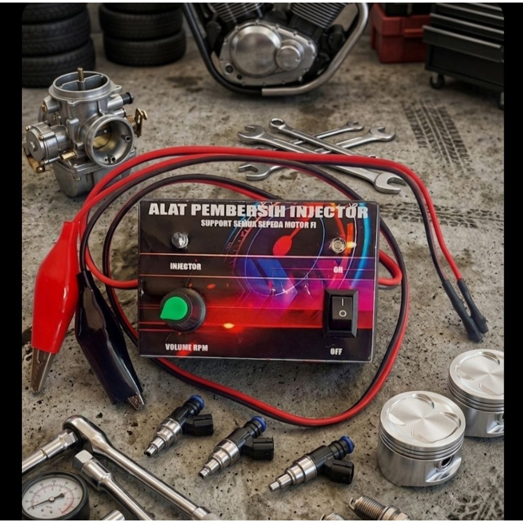 Alat Pembersih injektor semua Sepeda motor Fi/Injeksi