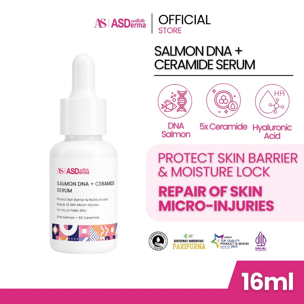 Asderma Aesthetic Serum Salmon DNA + 5X Ceramide Serum