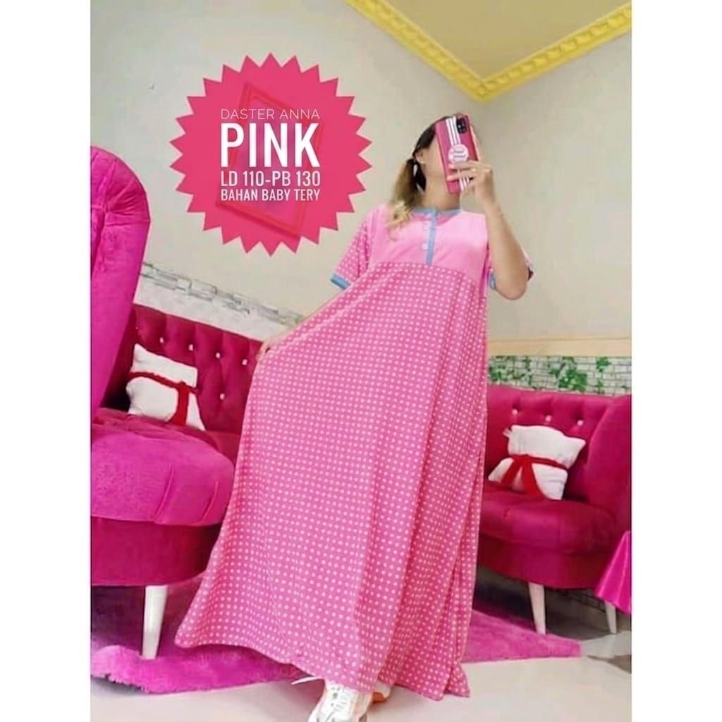 Daster jumbo pricilia bahan kaos super tebal & lembut