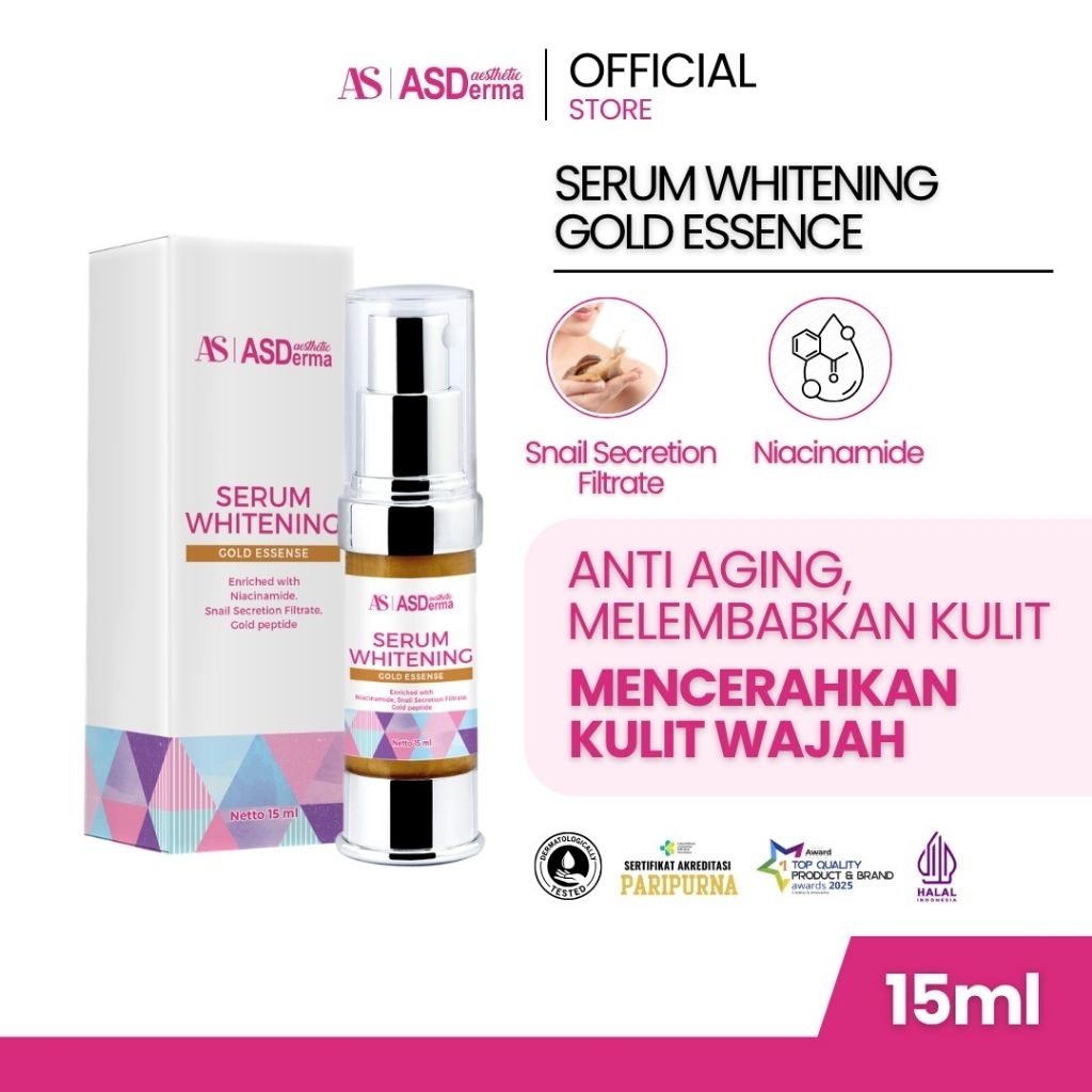 Asderma Aesthetic Serum White Gold Essense