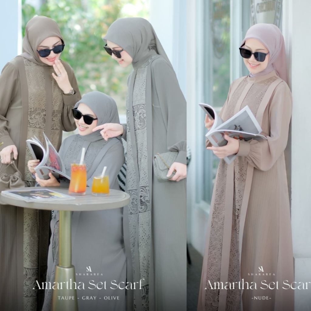 Amartha Set Scarf (Set Scarf) by shararea