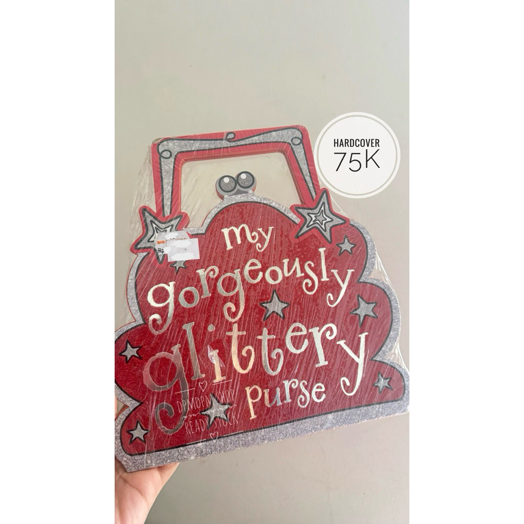 [READY SEGEL] Buku Anak My Gorgeously glittery purse - BBW book - hardcover