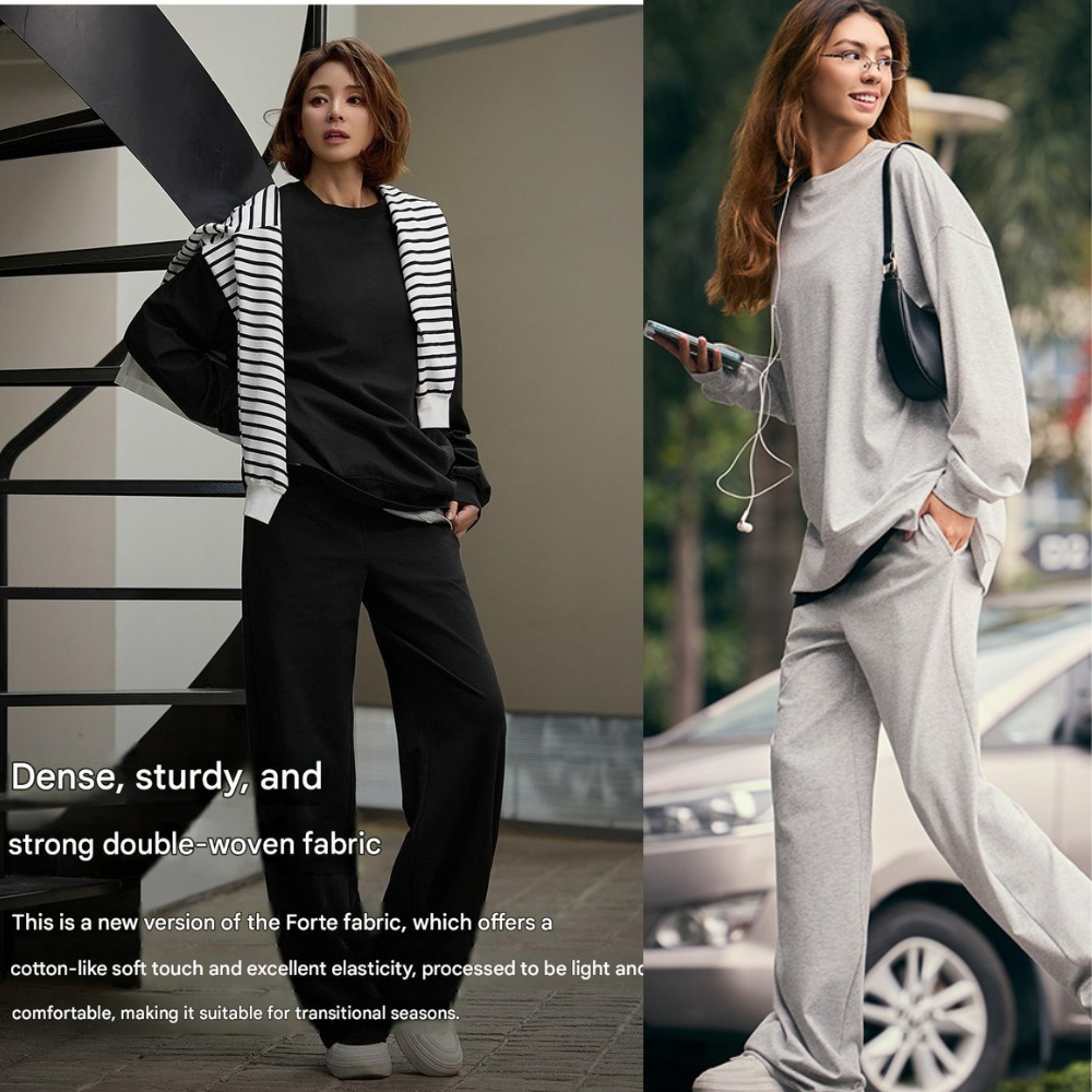 Sweater Wanita Lengan Panjang (STL159 FORTE SWEATSHIRT)