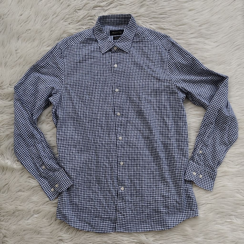 Kemeja Pria Mossimo Dutti Easy Iron
