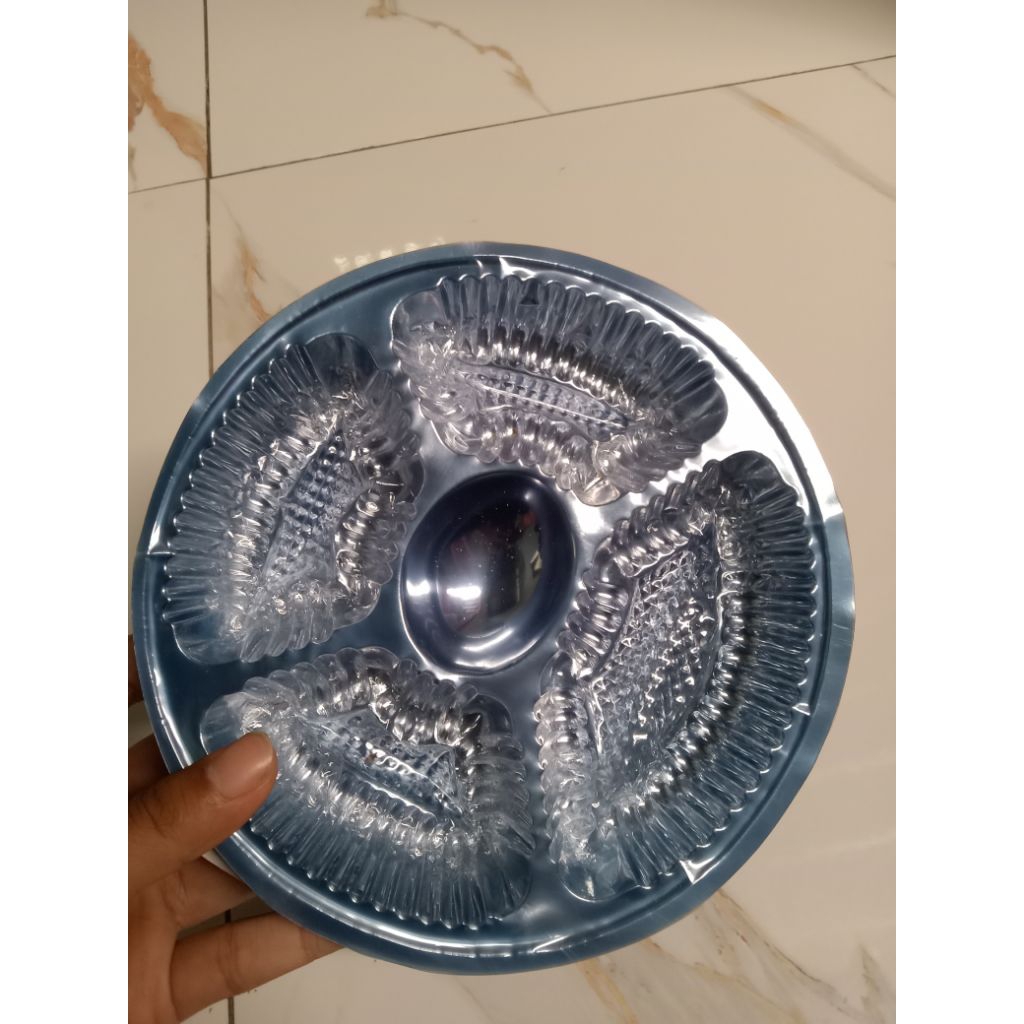 GROSIR(50 PCS) MIKA HAJATAN/SELAMETAN BUNDAR ADA TEMPAT TELUR