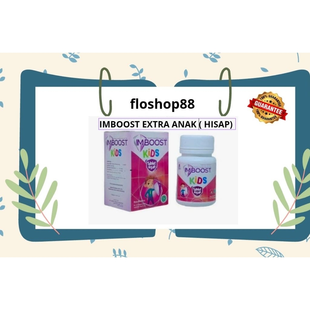 IMBOOST EXTRA ANAK HISAP / IMBOOST HISAP / IMBOOST HISAP ANAK / IMBOOST EXTRA VIT C DAN D3