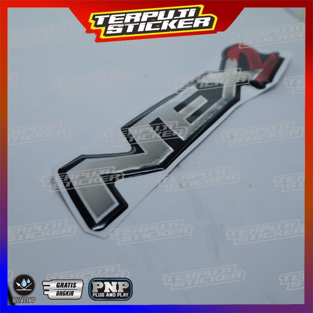 emblem timbul suzuki NEX2/STICKER TIMBUL SUZUKI NEX 2
