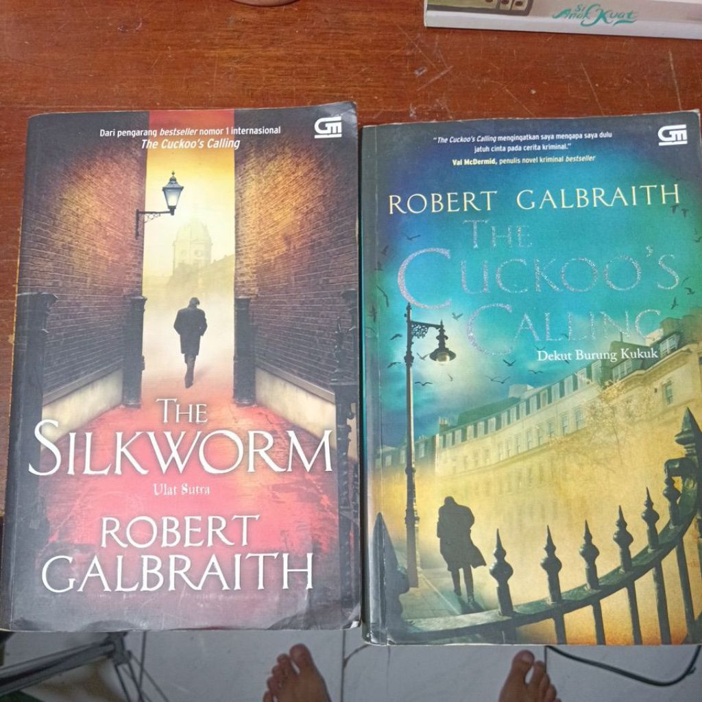(PRELOVED) The Silkworm, The Cuckoo Calling Robert Galbraith Original