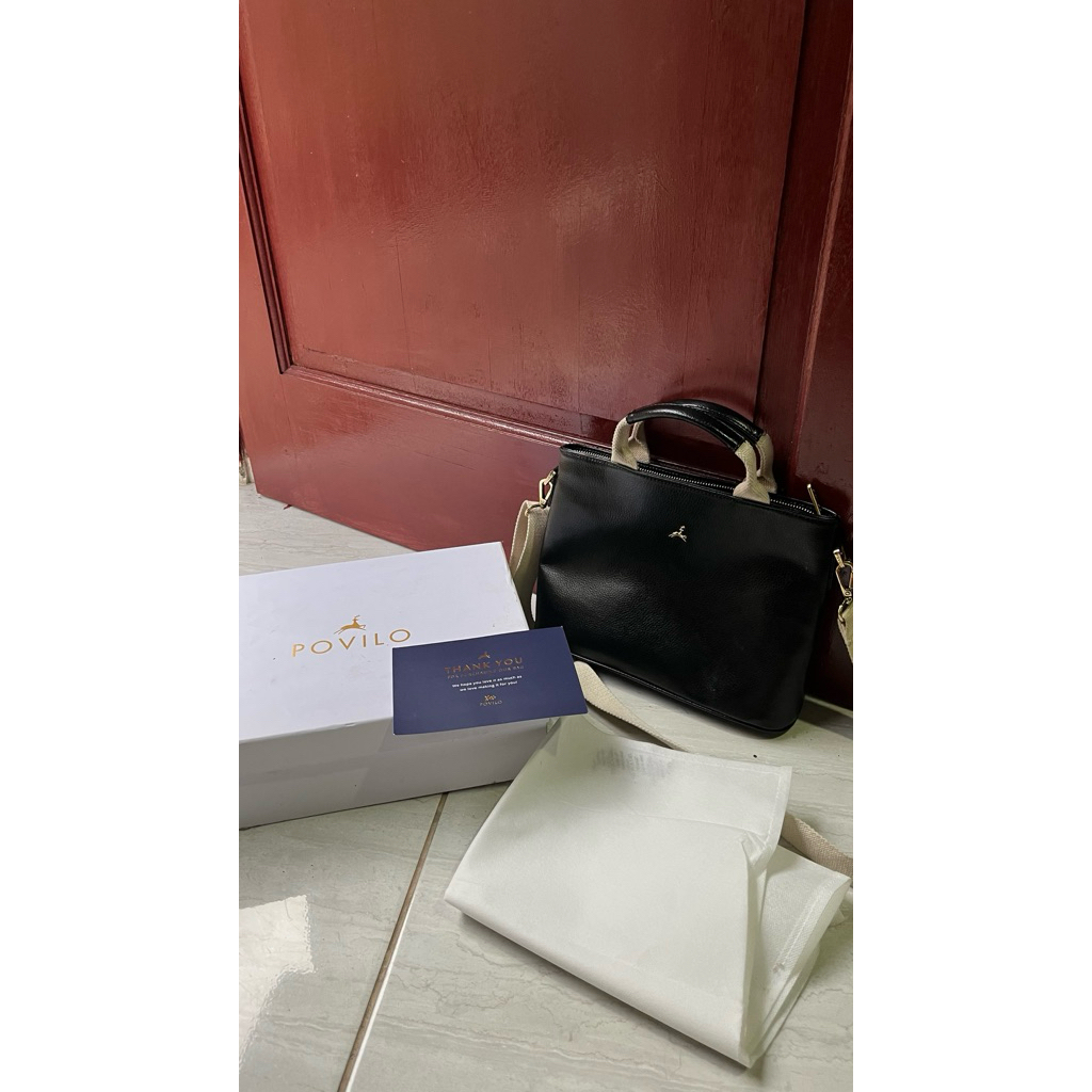 Tas Povilo warna black