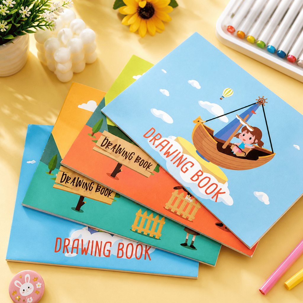 Buku Gambar Sidu A4 | Buku Gambar Sidu A4 Premium | Sidu Gambar Ceria