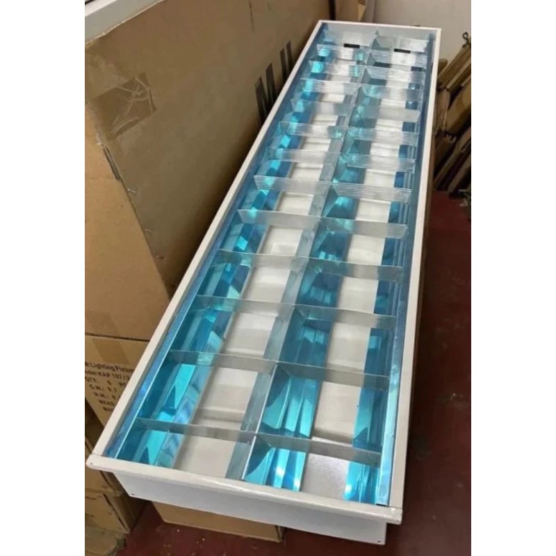 Kap Lampu RM Mirror 2 x 36 Watt 120 Cm Lampu Led 2 x 16 Watt