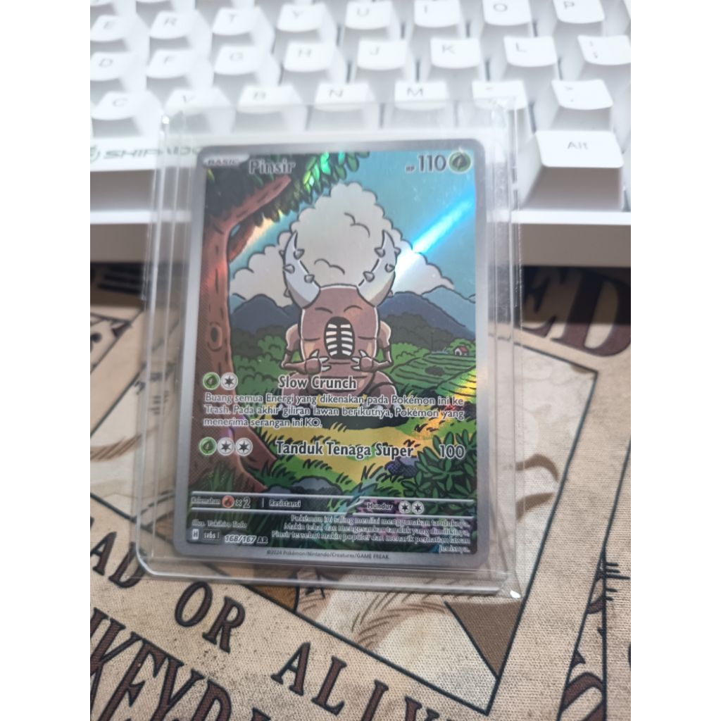Pinsir 168/167 AR - Pokemon TCG Indonesia