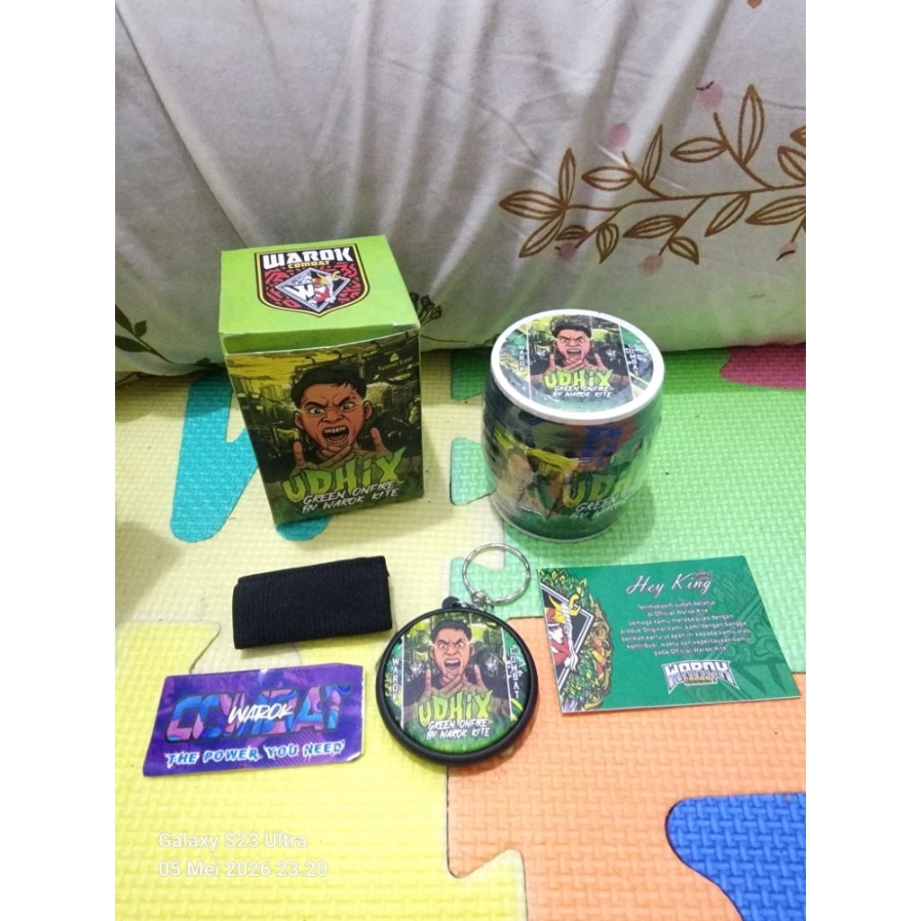 Gelasan warok Udhix green onfire