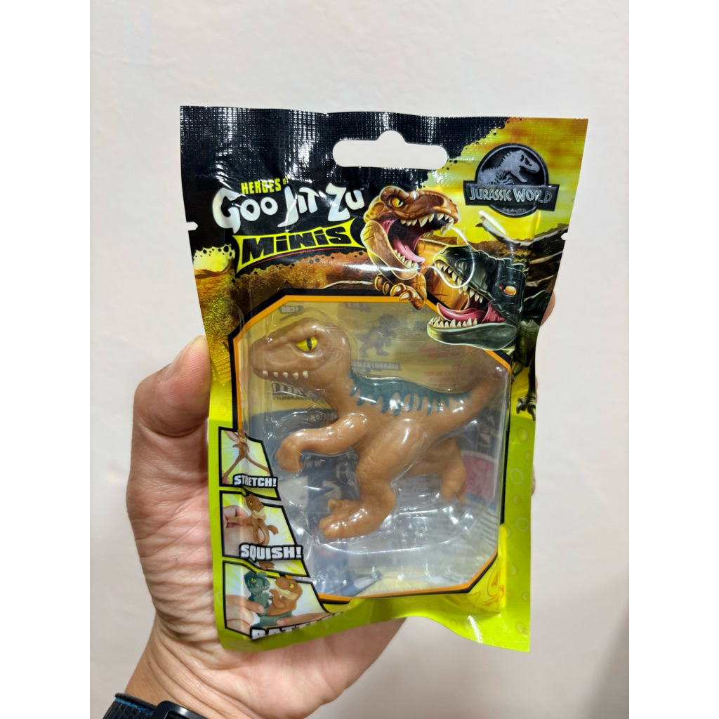 Heroes Goo Jit Zu Echo Jurassic World Minis Mattel Sealed Segel