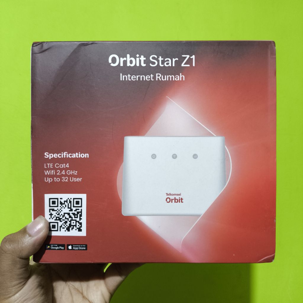 Modem Wifi Router Wireless Orbit Star Z1 ZTE MF293N BEKAS Unlock semua Operator
