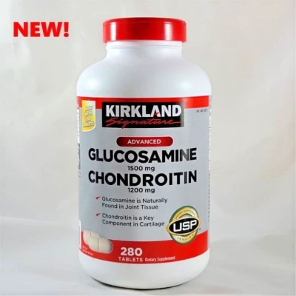 KIRKLAND SIGNATURE VITAMIN GLUCOSAMINE CHONDROITIN 280 COUNTS ORIGINAL USA