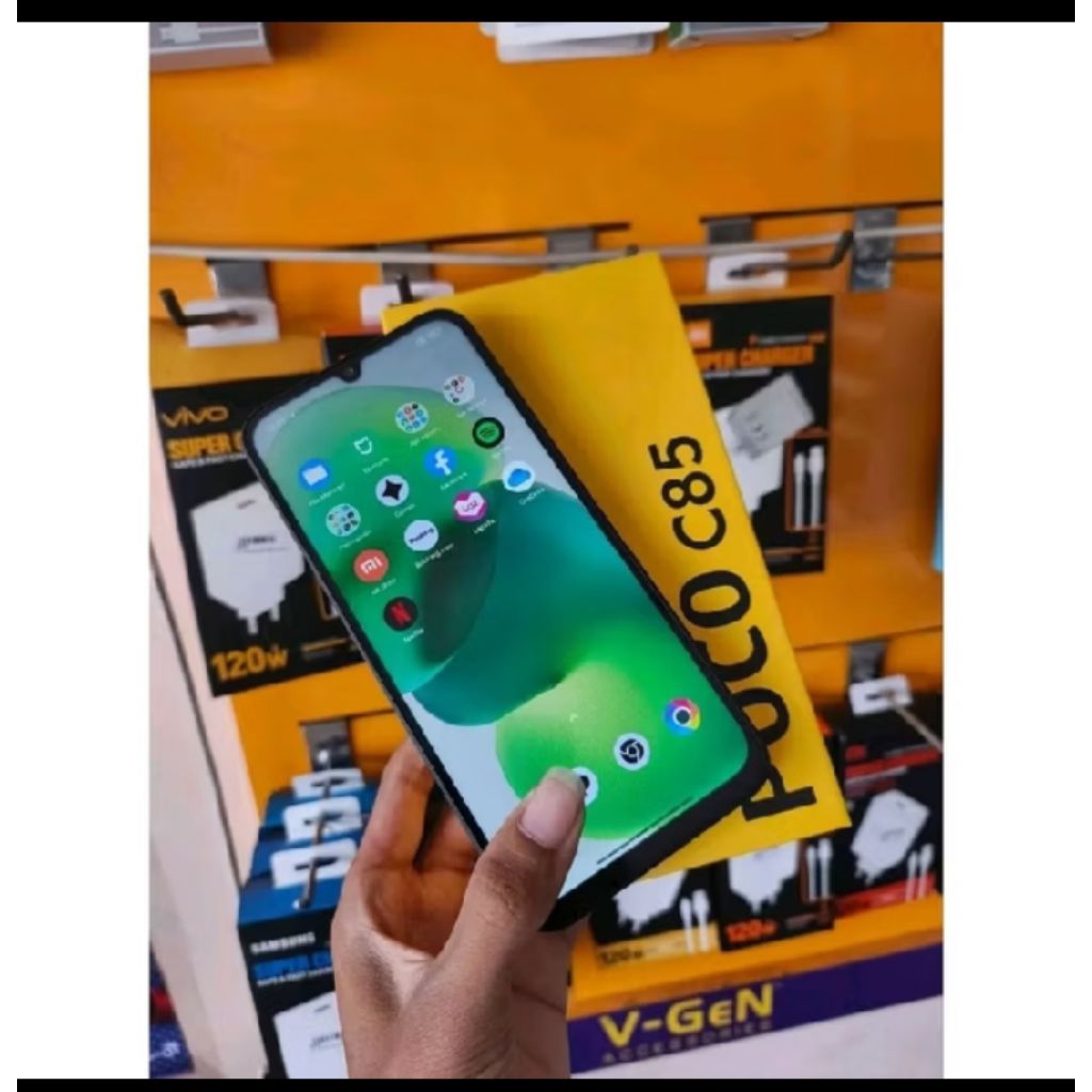 POCO C85 (8/256GB) – Second Kondisi: Mulus, normal semua, siap pakai