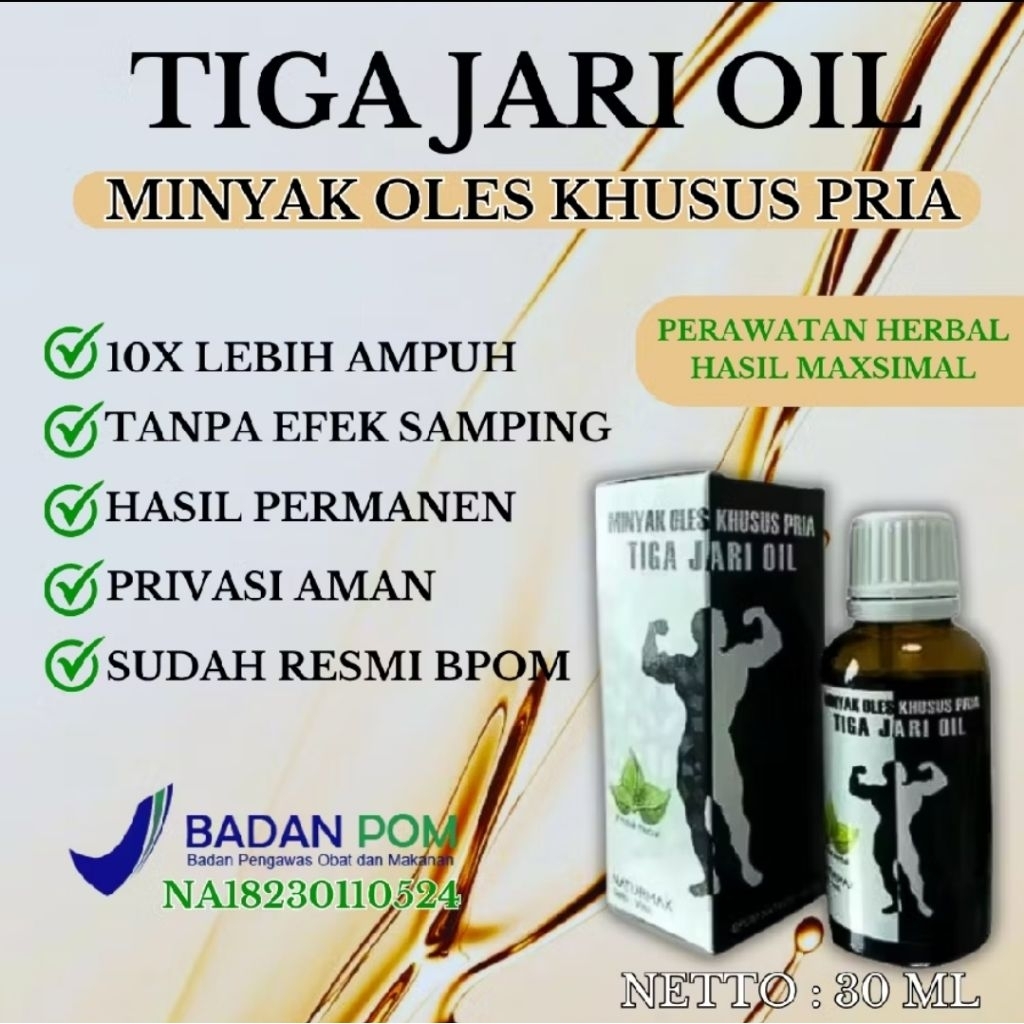 TOP 1 MINYAK URUT 3 JARI ASLI PAPUA ORIGINAL - BPOM best seller (amanah)