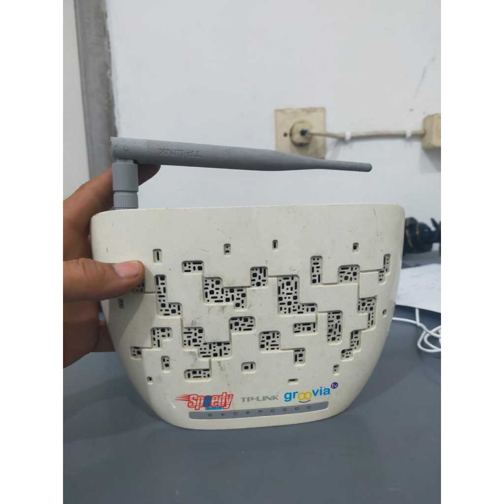 Modem Router TP-Link TD-W8951ND 150Mbps Wireless N ADSL2+ - Unit Only - Bekas Normal