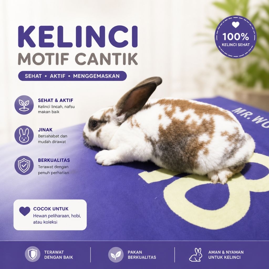 Kelinci Rex anakan