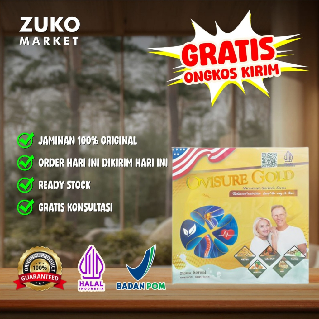 Ovisure Gold Susu Original Asli Menyehatkan Tulang Sendi Susu Sachet Promo Official Store Mencegah O
