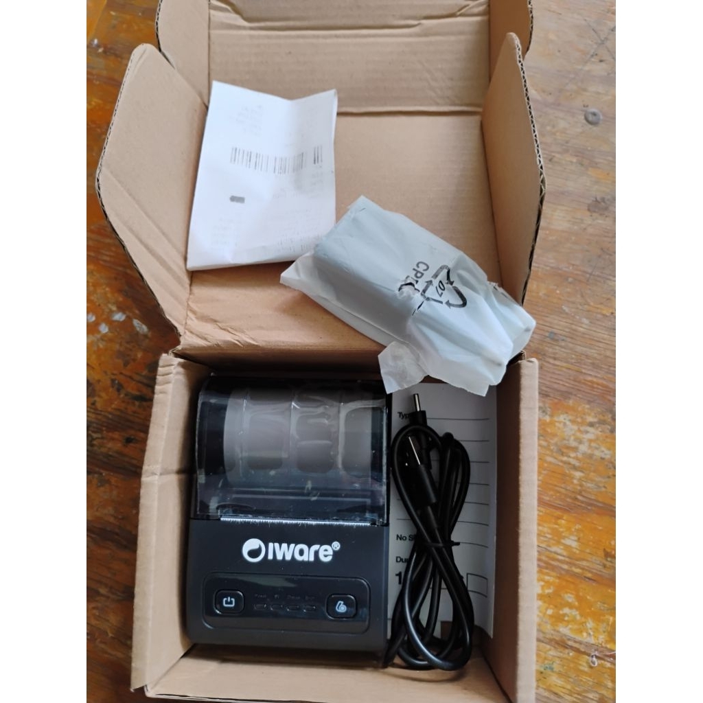 Printer Bluetooth Thermal IWARE C5813