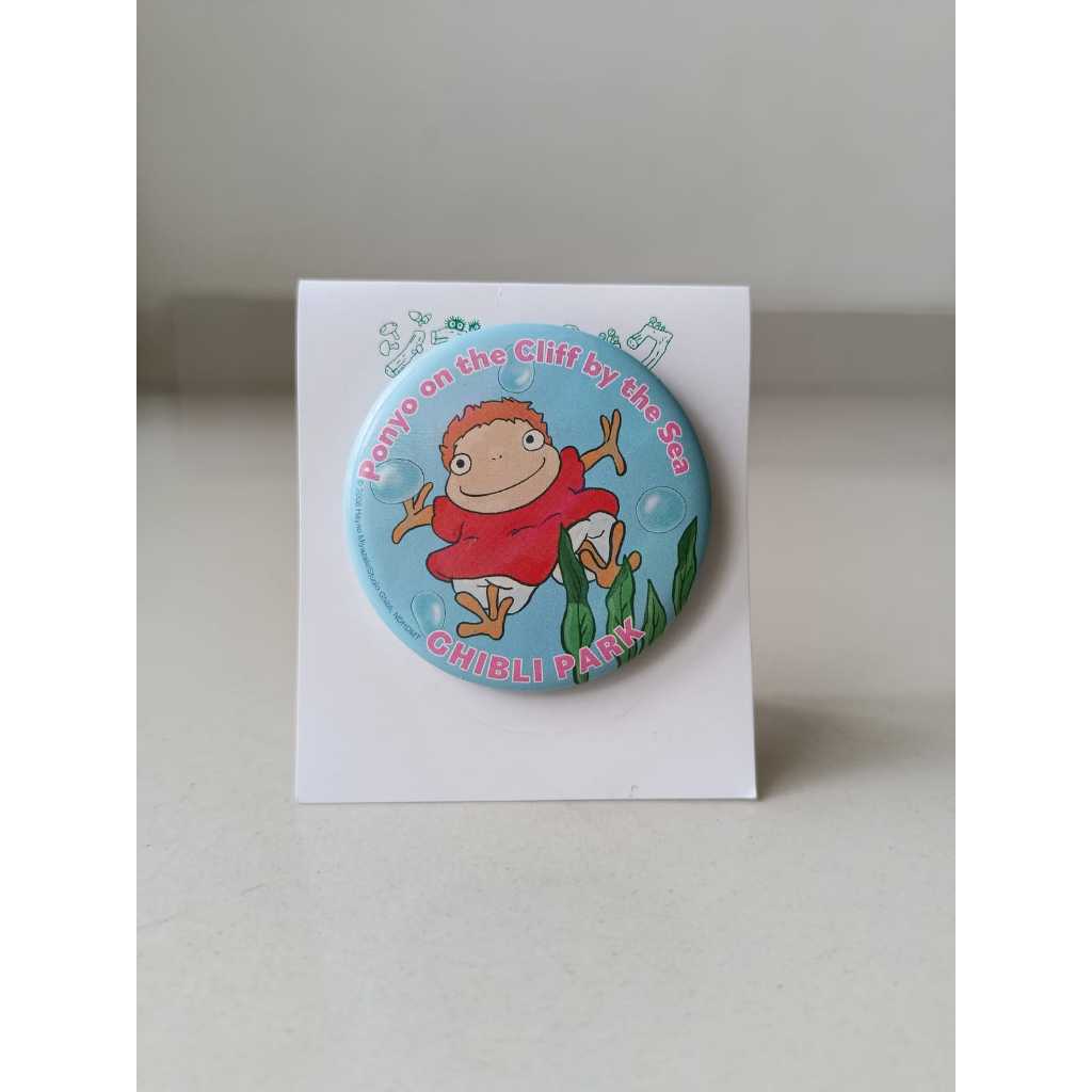 ORIGINAL Ghibli Park Merchandise Ponyo Pin - NEW & SUPER RARE