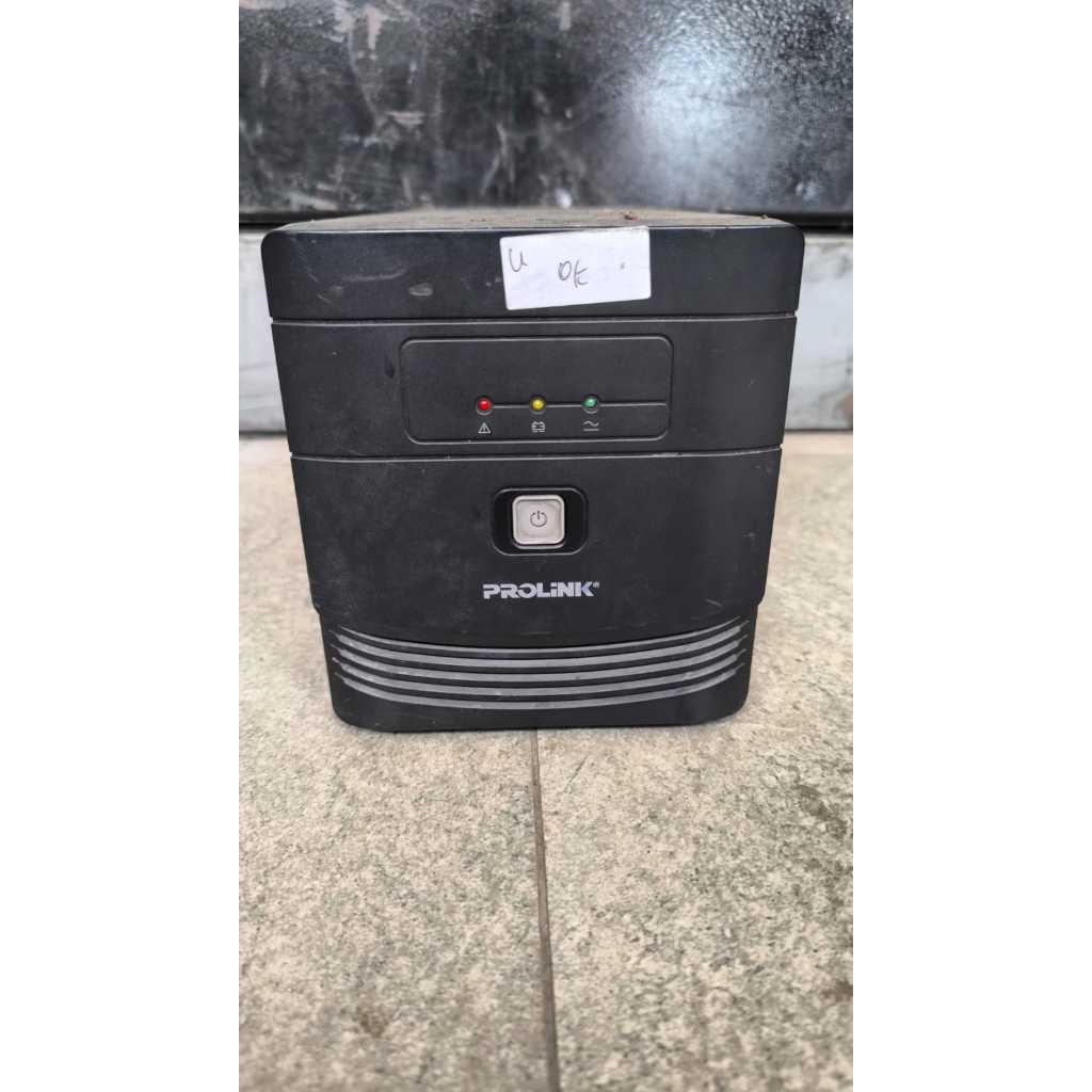 UPS Prolink PRO Series - NORMAL - Unit Only Tanpa Baterai - Siap Pakai