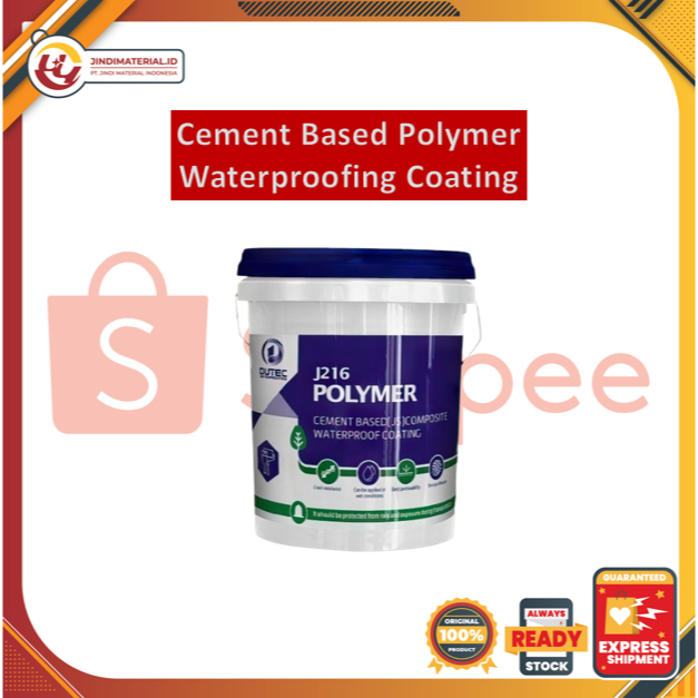 DUTEC Cement Based Polymer Waterproofing Coating (JS) Liquid J-216