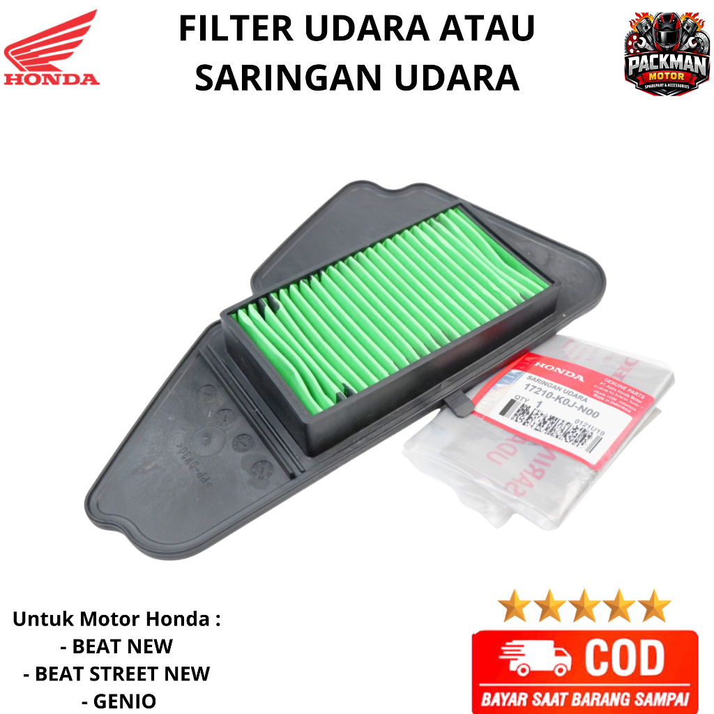 filter udara beat fi esp KOJ ori Packman motor