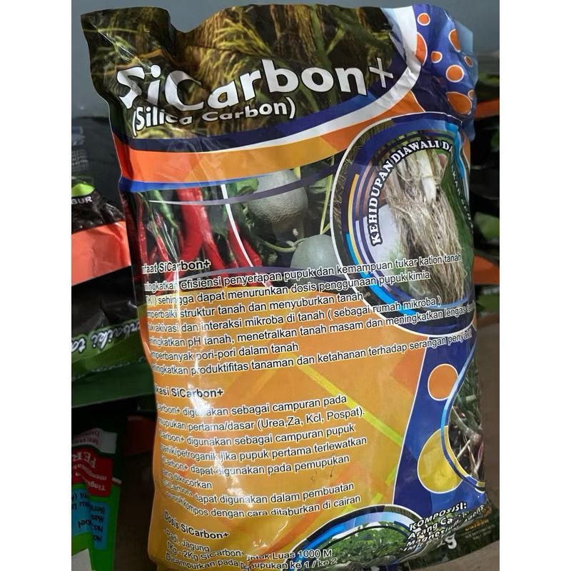 Pupuk sicarbon 1kg silika karbon