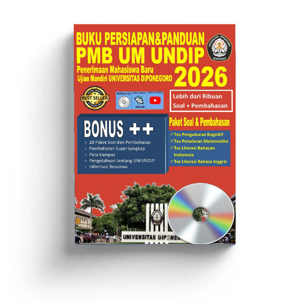 Buku Persiapan dan Panduan PMB UM UNDIP 2026 SOSHUM SAINTEK