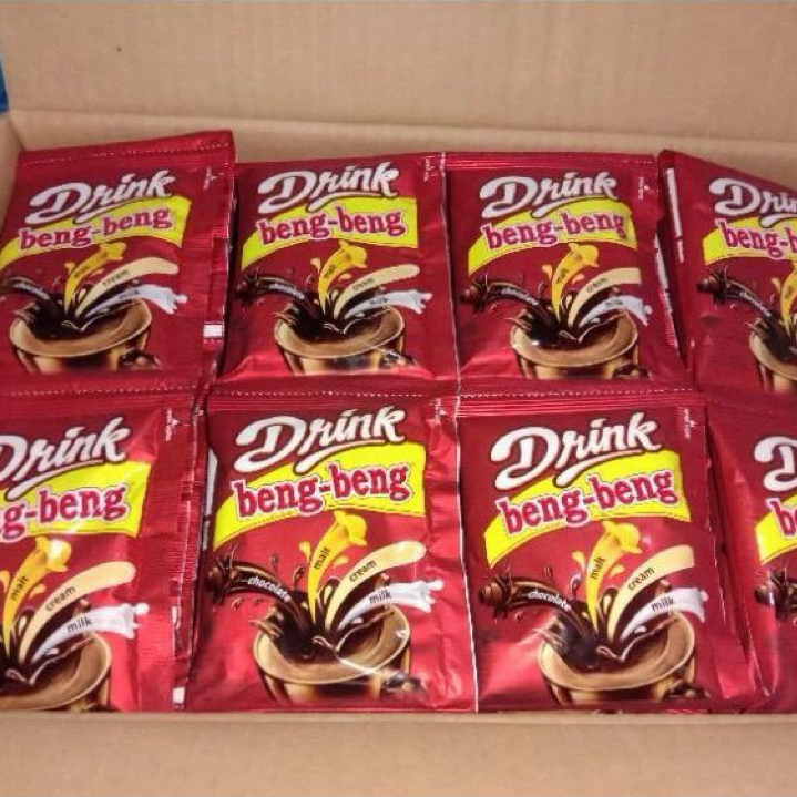 Beng Beng Drink (ECER isi 2 pcs) Minuman rasa coklat untuk es coklat