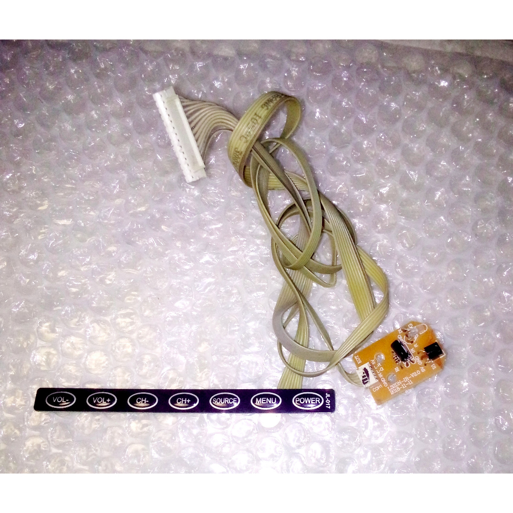 Tombol Menu - IR sensor Remote TV LED AKARI LE-32V99T2