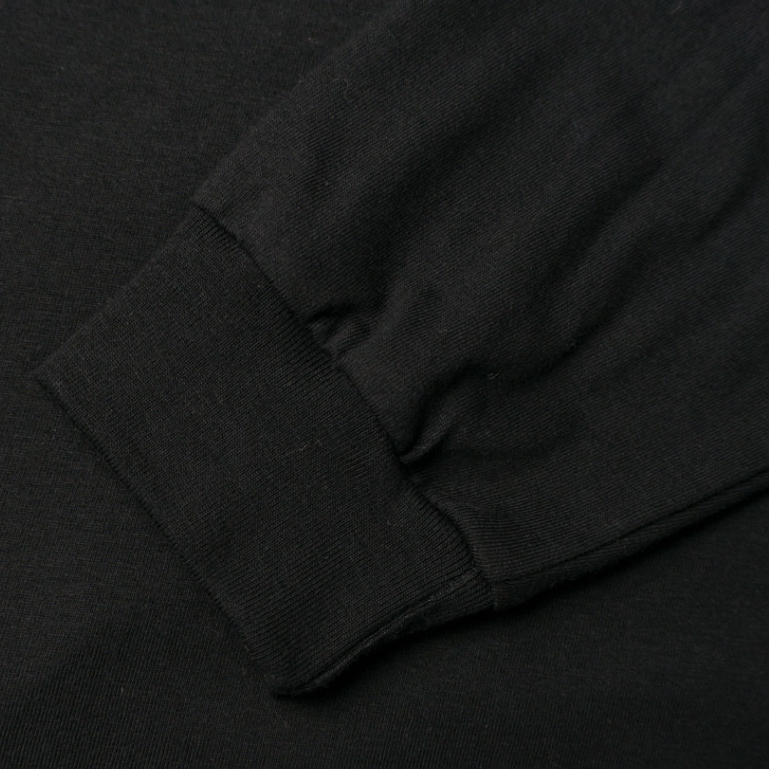 Troy Company Kaos Pria Lengan Panjang Hitam - Quotess Longsleeve Tshirt Black LSD 2280