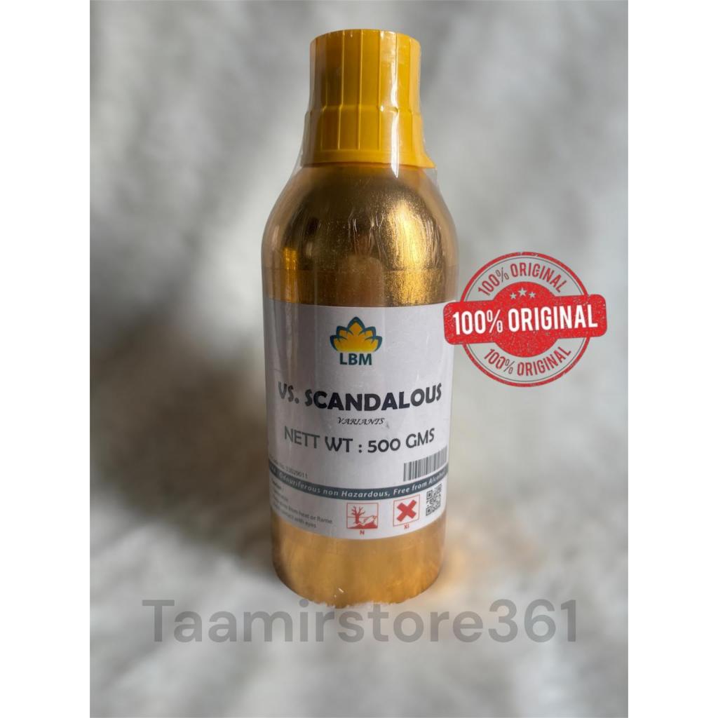 Bibit parfum Vs.scandalous 500 gr By LBM Segel Original