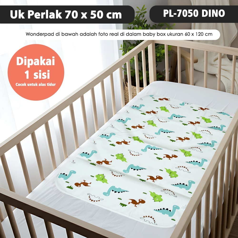 Alas Ompol Bayi Waterproof (50cm x 70cm) Matras Tidur Bayi Alas Tidur Bayi Waterproof PL-7050 Alas O