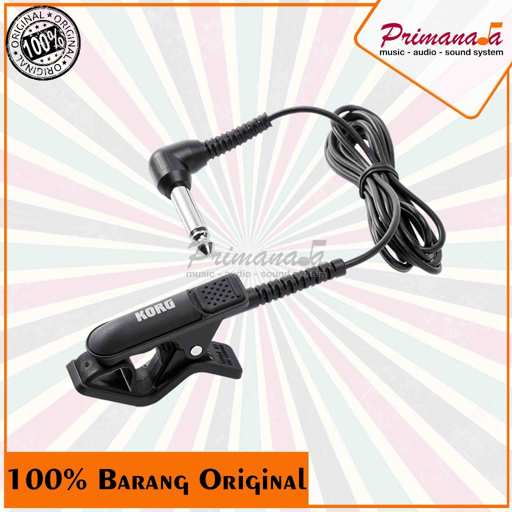 Korg CM300 Mic Contact Mikrofon CM 300 Vibration Microphone untuk Gitar Violin Saxophone Ukulele