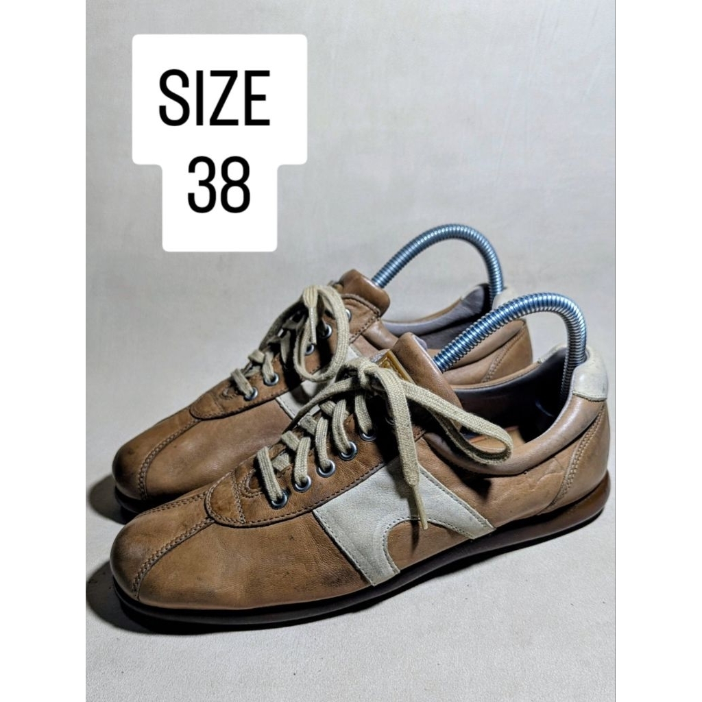 SEPATU PRELOVED CAMPER PELOTAS ARIEL LEATHER SIZE 38
