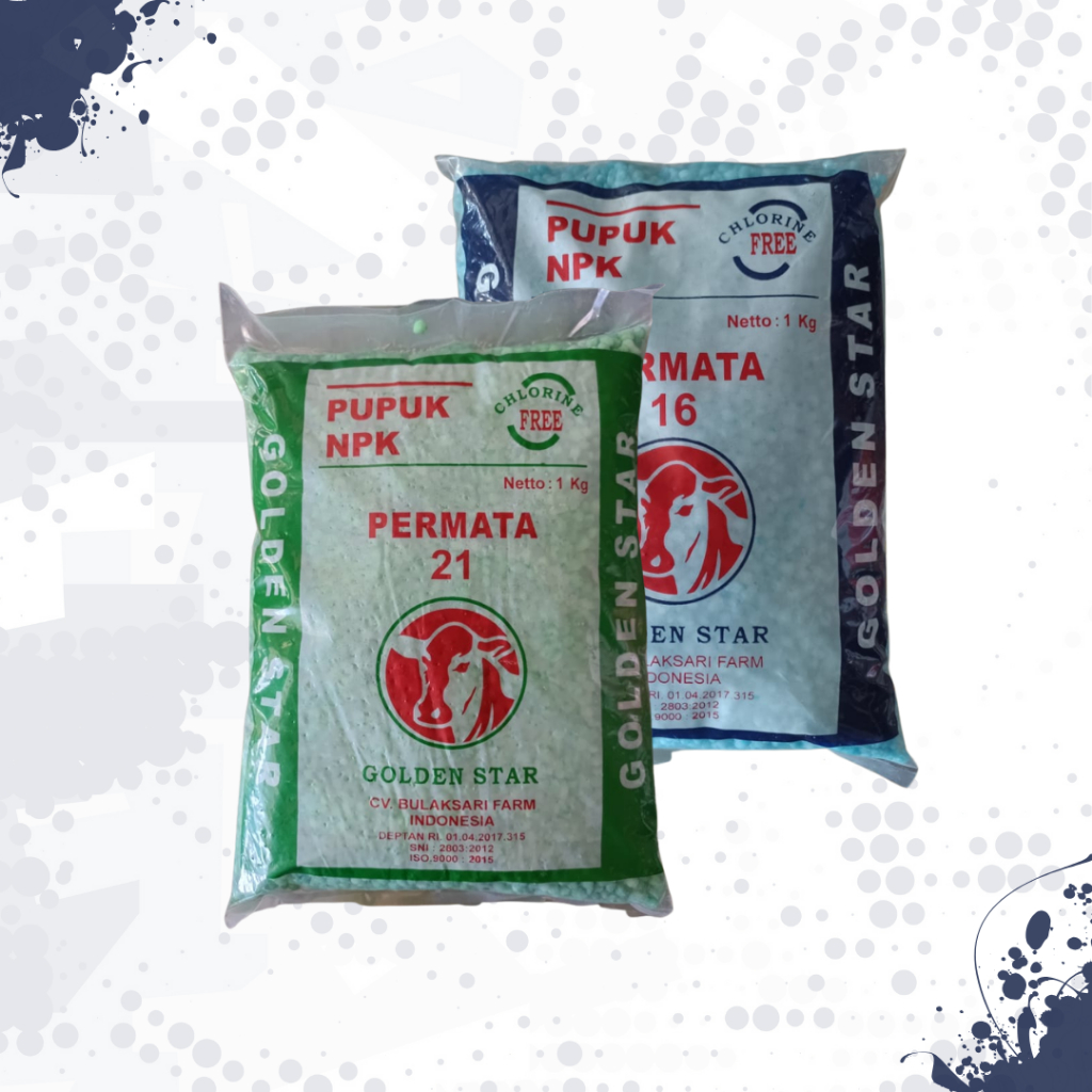 Pupuk NPK - Golden Star 1 KG