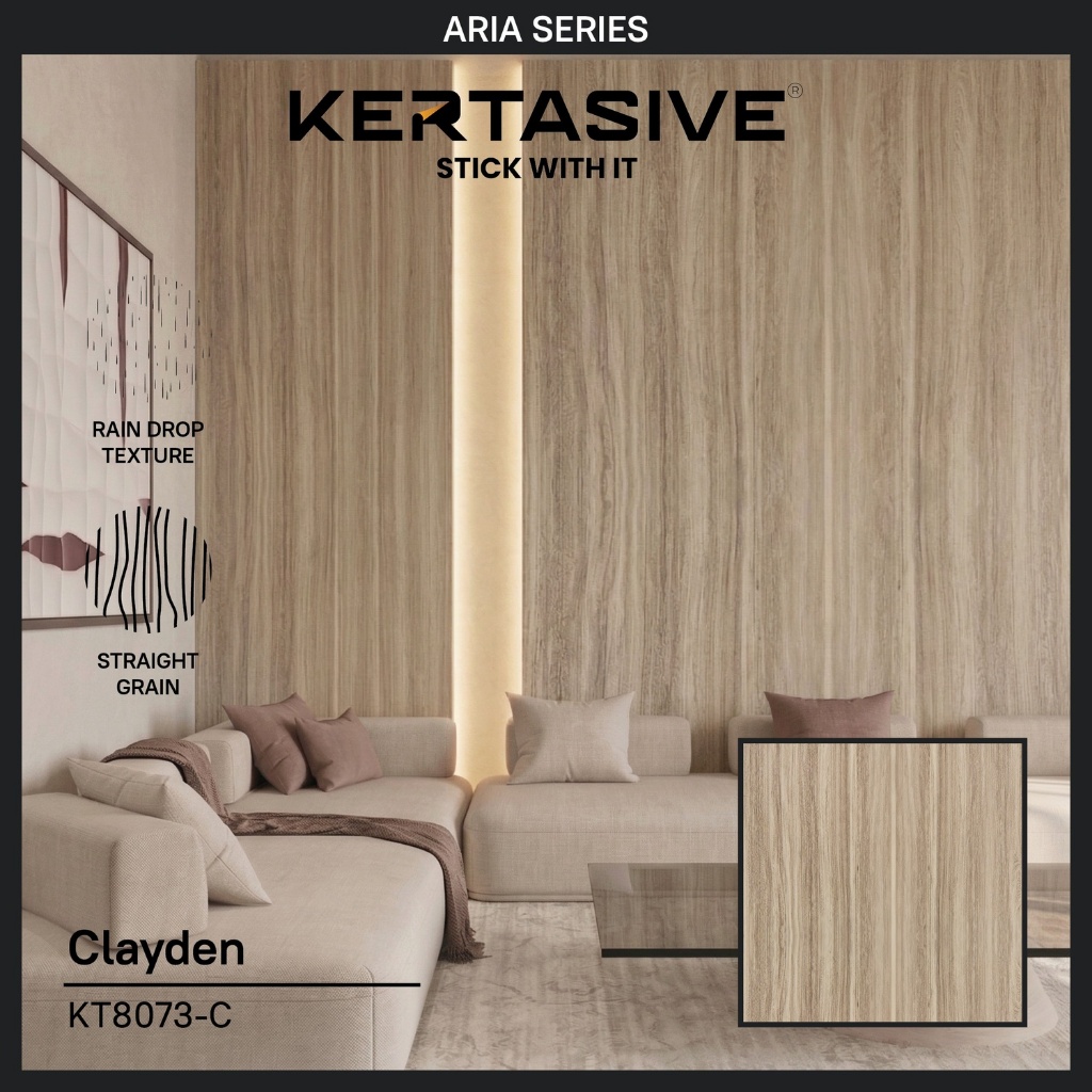 KERTASIVE PVC Interior Film - CLAYDEN